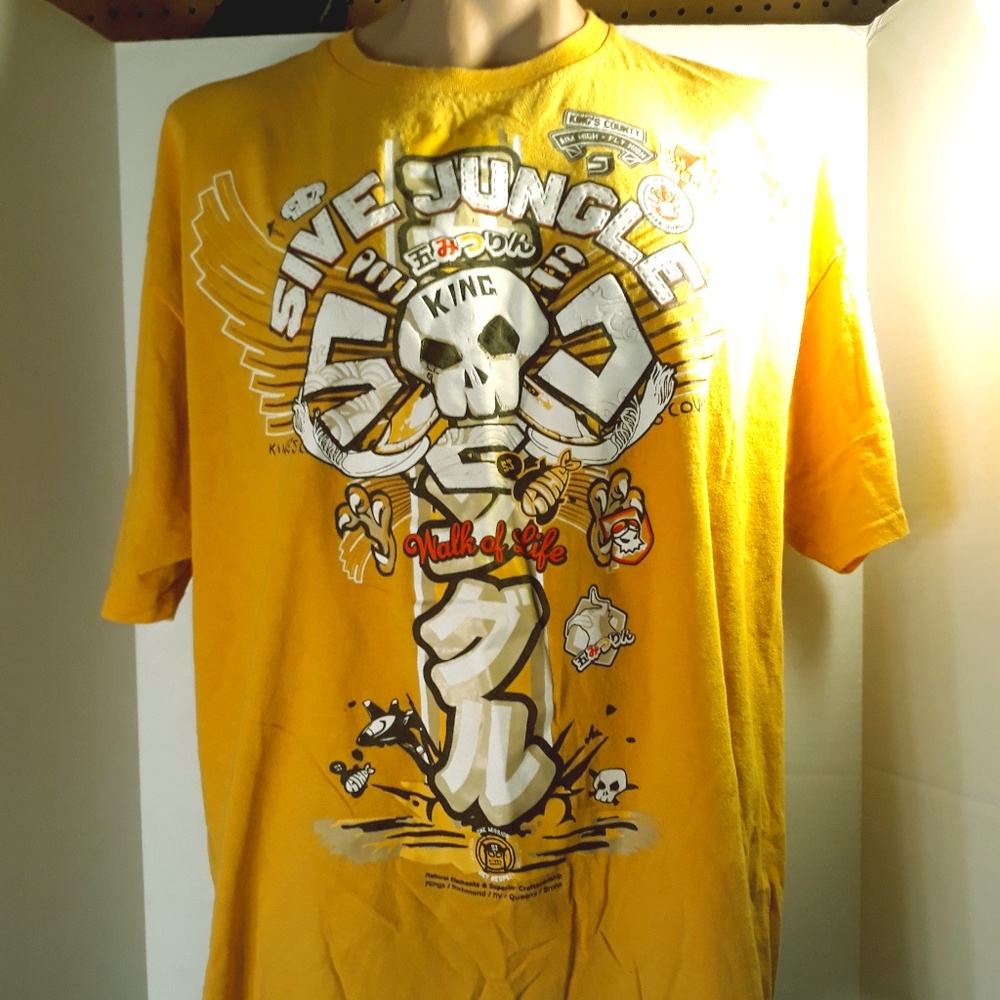 5ive Jungle Graphic Tee; Size 2XL